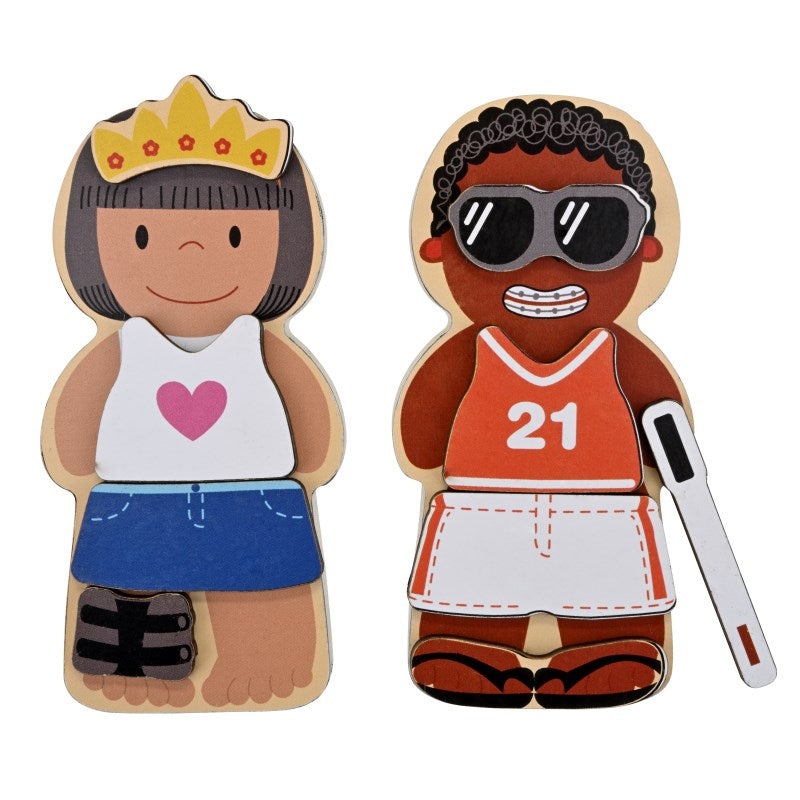 Discovery Toys We All Belong Magnetic Dress-Up Activity Set