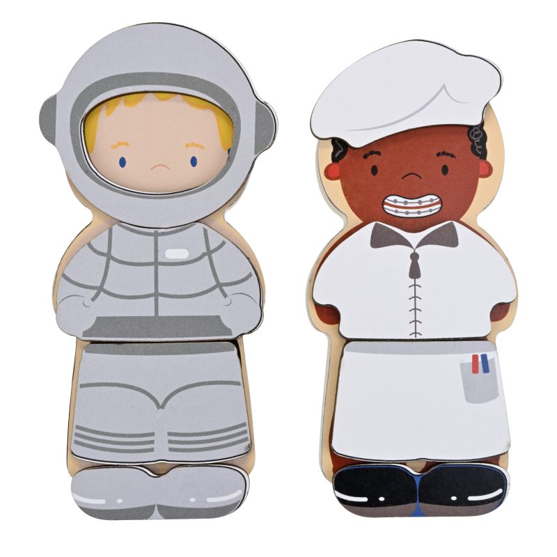 Discovery Toys We All Belong Magnetic Dress-Up Activity Set