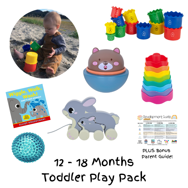 Discovery Toys 12–18 Months Toddler Play Pack – 1st Birthday Gift Set