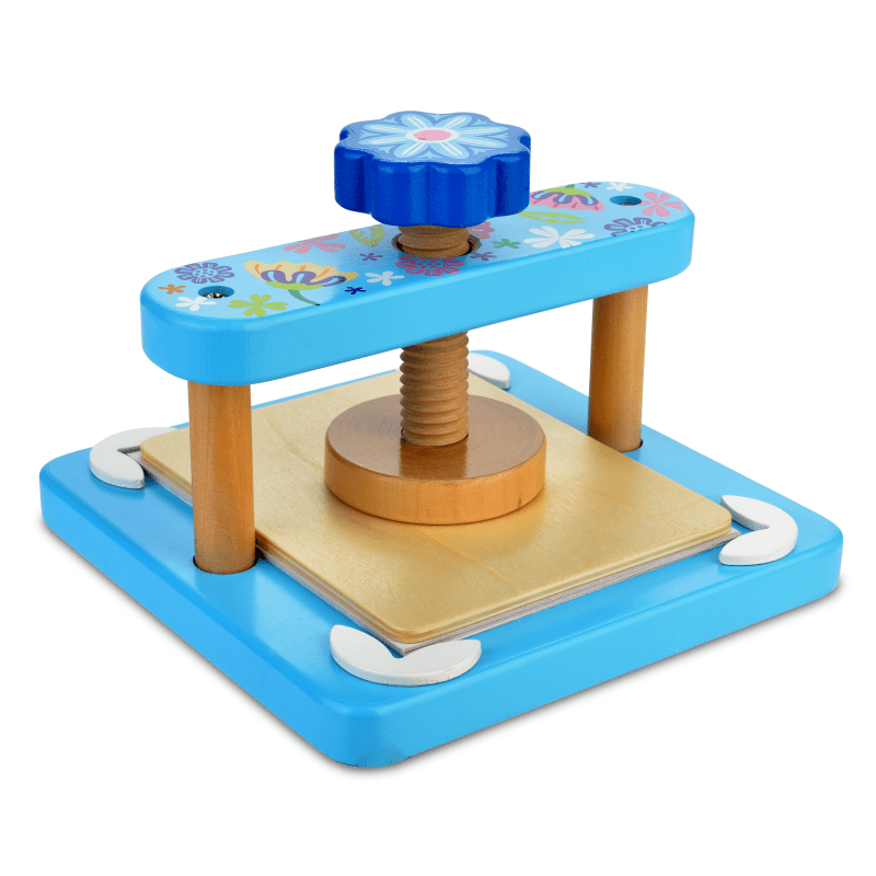 Discovery Toys Flower Press Wooden Craft Tool